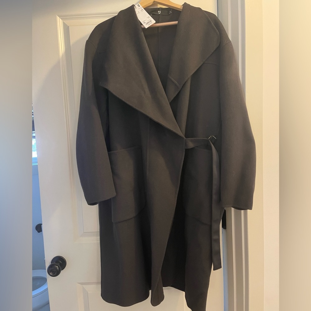 Cashmere trench coat